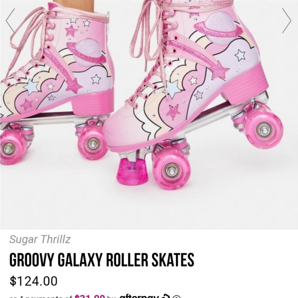 Dolls Kill Galaxy Groovy Skates